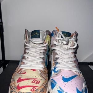 Nike sb dunk high ( Thomas Campbell ~ what the dunk)